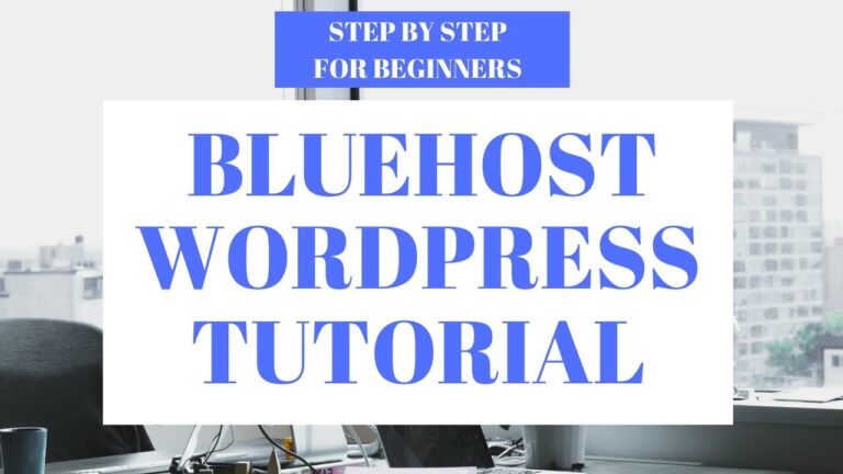 bluehost tutorials