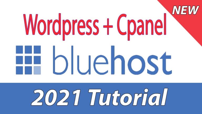 bluehost tutorials