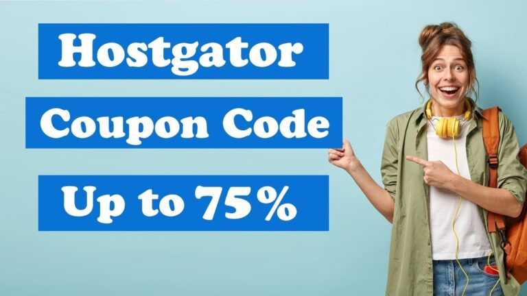 hostgator coupon code