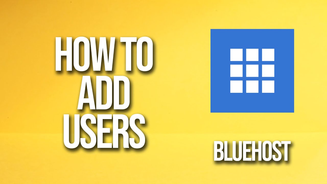 bluehost tutorials