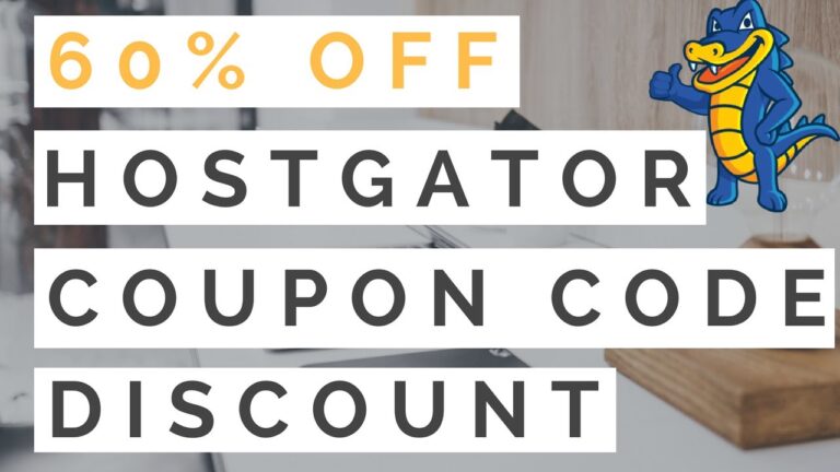 hostgator coupon code