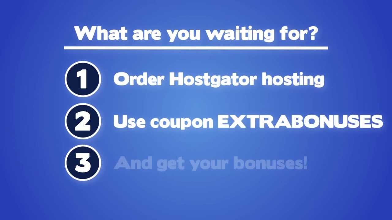 hostgator coupon code