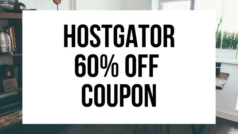 hostgator coupon code