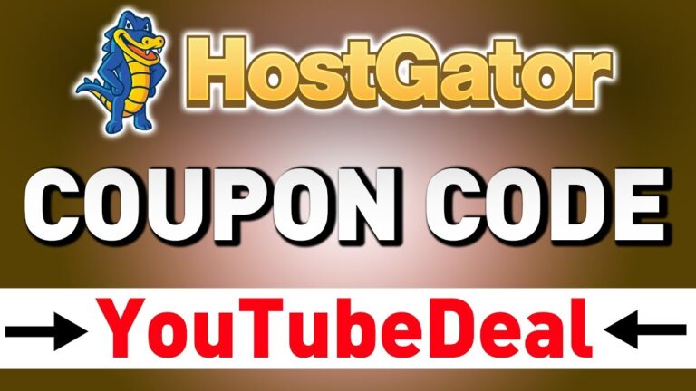 hostgator coupon code