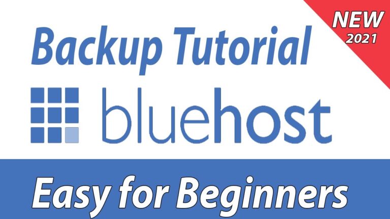 bluehost tutorials