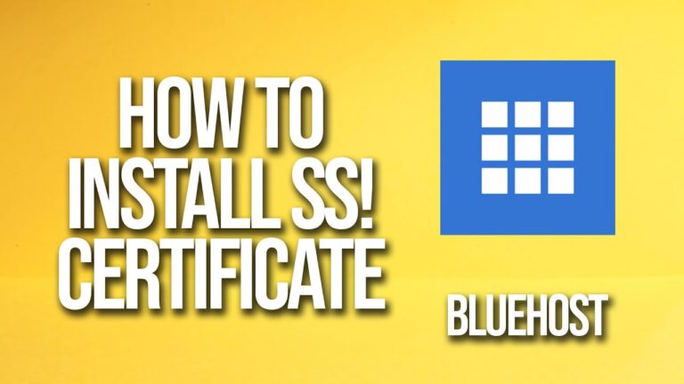 bluehost tutorials