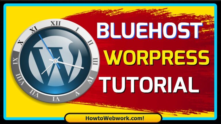 bluehost tutorials