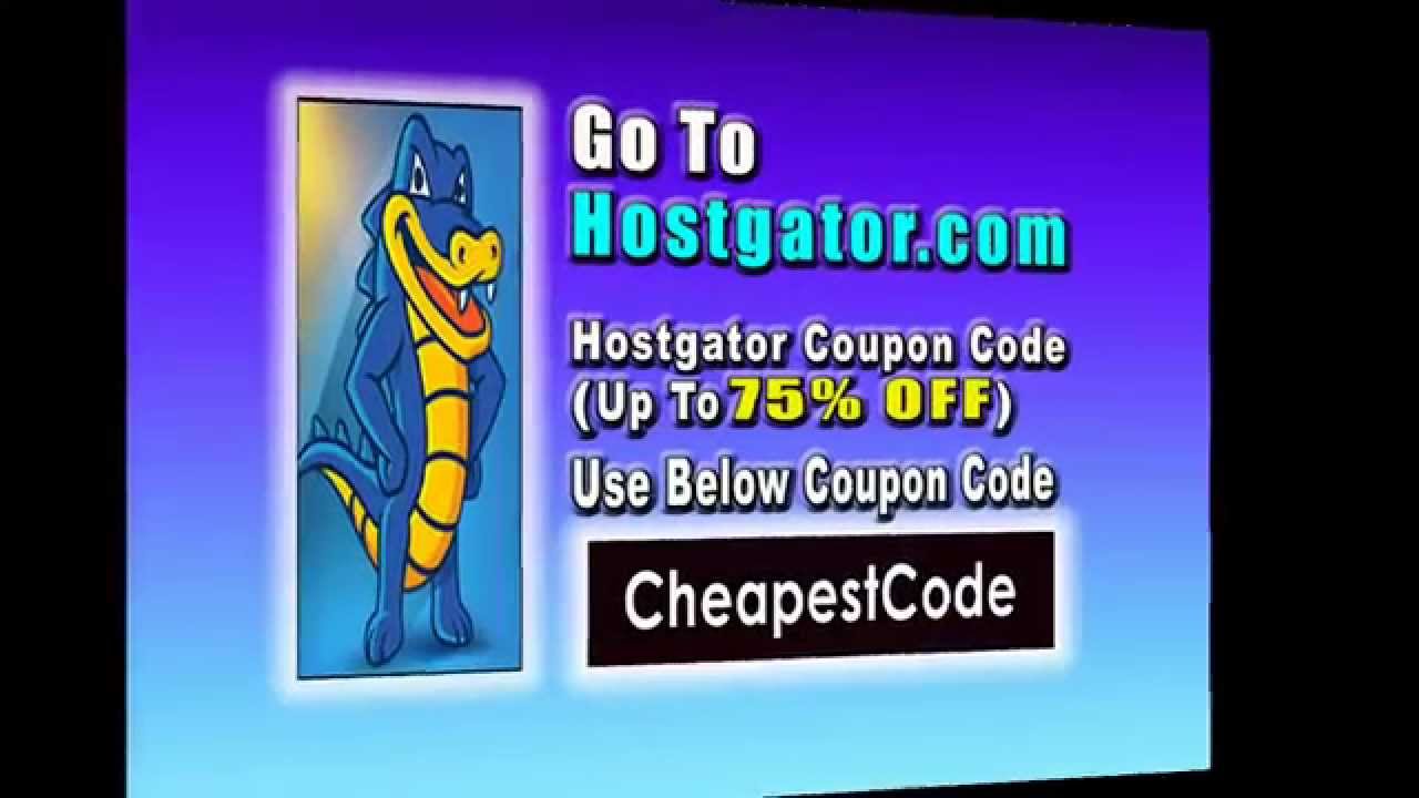 hostgator coupon code