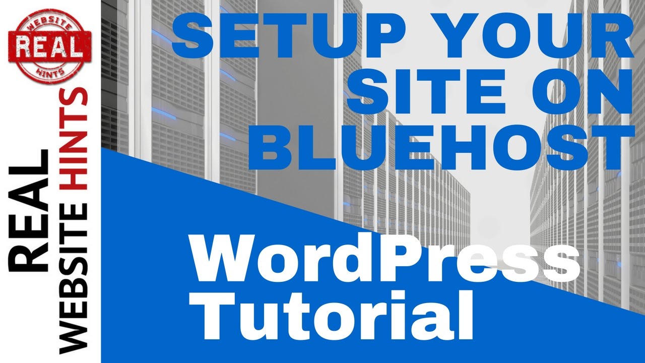 bluehost tutorials