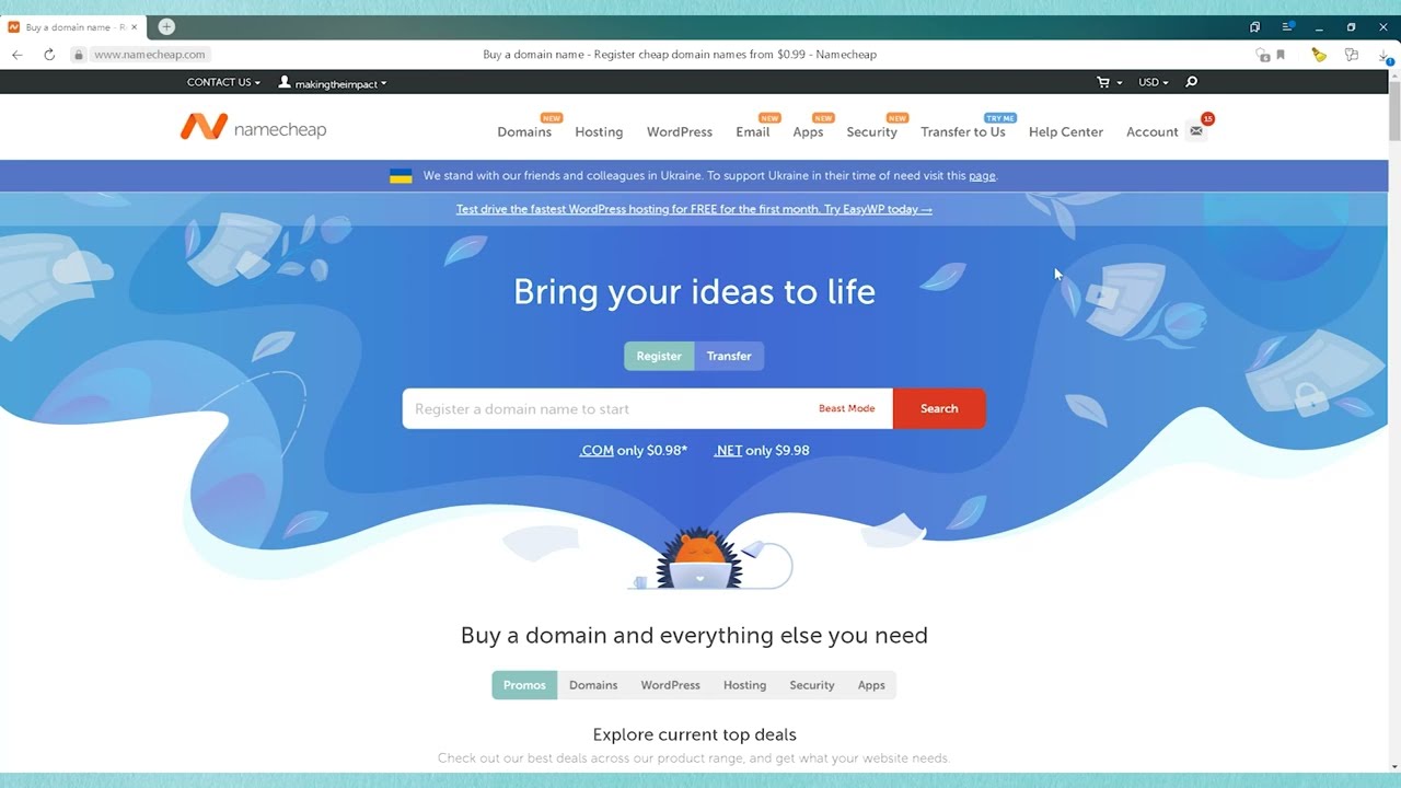 namecheap