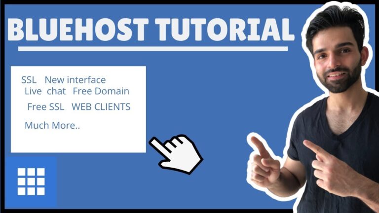 bluehost tutorials