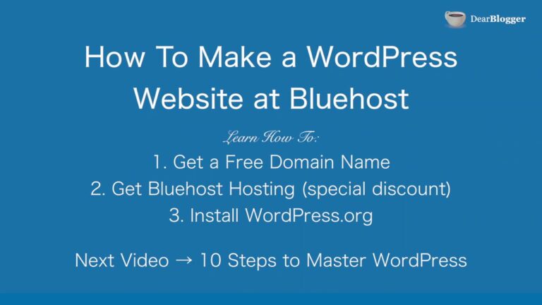 bluehost tutorials