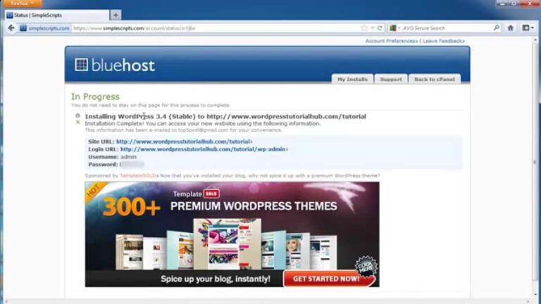 bluehost tutorials