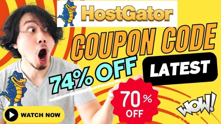 hostgator coupon code