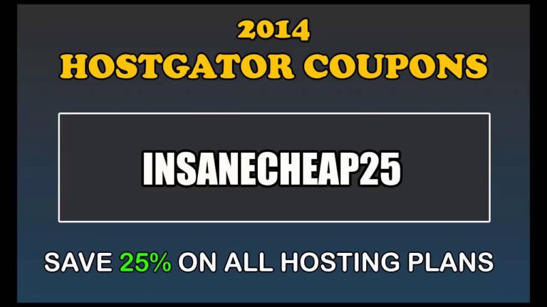 hostgator coupon code