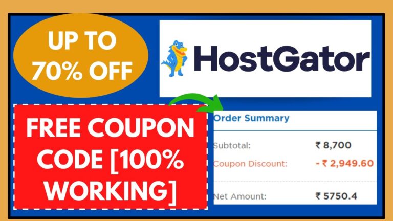 hostgator coupon code