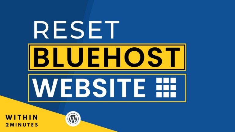 bluehost tutorials