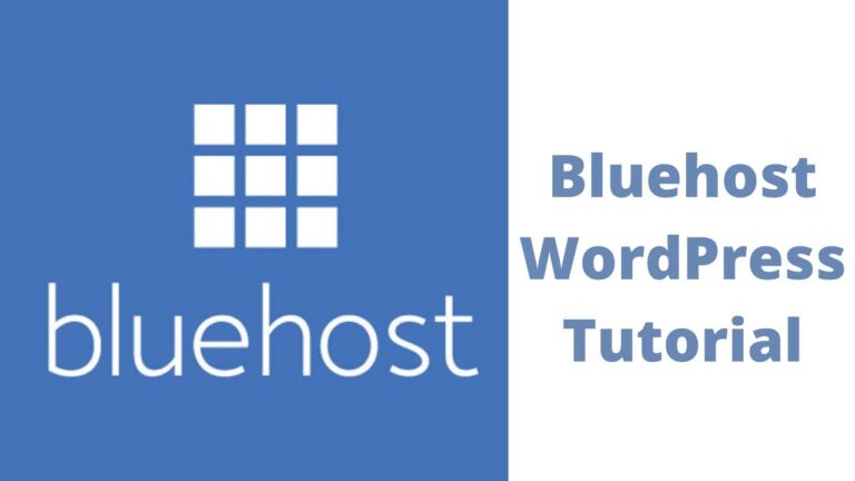 bluehost tutorials