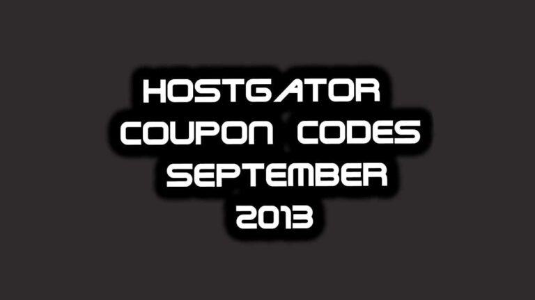 hostgator coupon code