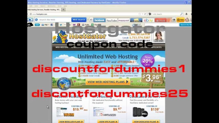 hostgator coupon code