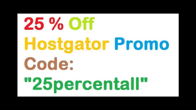 hostgator coupon code