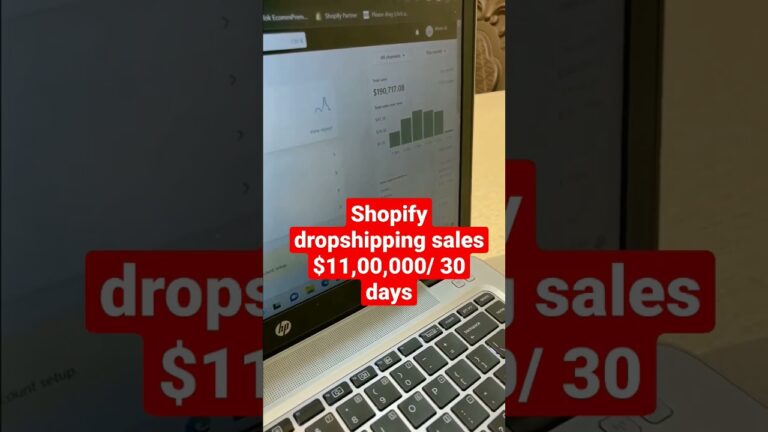 shopify dropshipping