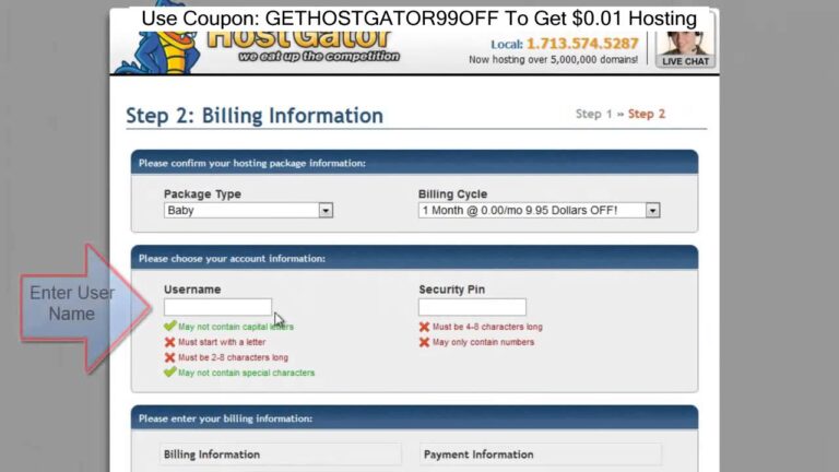 hostgator coupon code