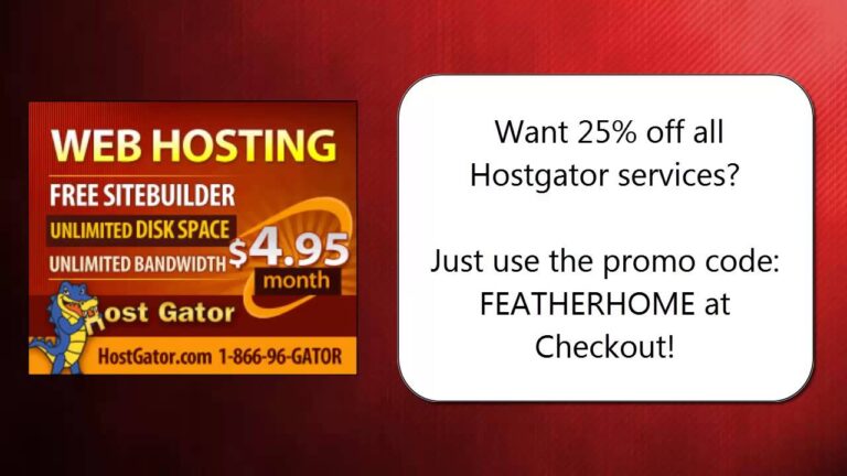 hostgator coupon code