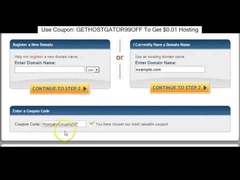 hostgator coupon code