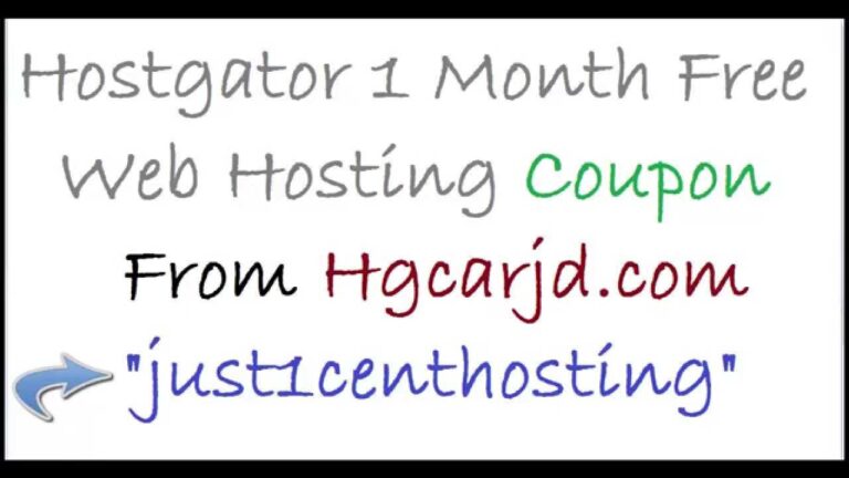 hostgator coupon code