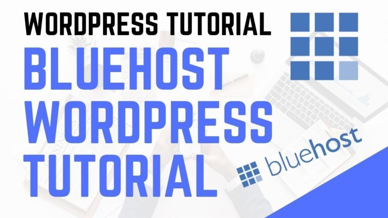 bluehost tutorials