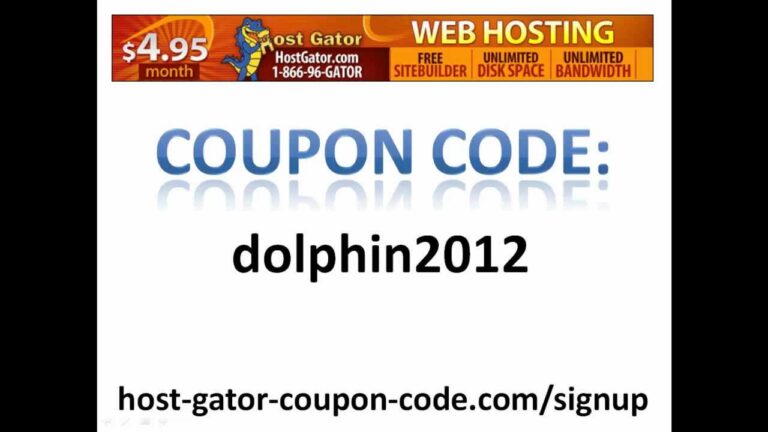 hostgator coupon code