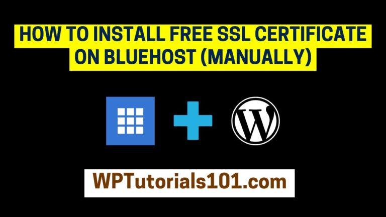 bluehost tutorials