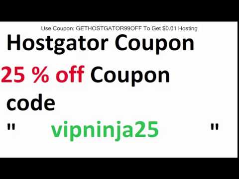 hostgator coupon code