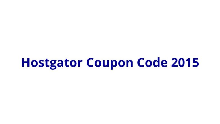 hostgator coupon code